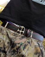 CRYPT Window Crocodile belt